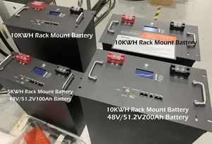 Harga pabrik 48v rak baterai Lifepo4 5kWh 10kWh baterai Lithium penyimpanan energi surya 48v 100ah 200ah 300Ah untuk sistem surya - Product Image 4