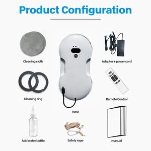 Household Robot Vacuum Cleaner <b>Remote</b> Control with Glass Window Cleaning Feature-US <b>Plug</b> - Product Image 3