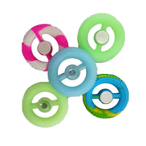 Beejay BJ9249 TPE Balle de décompression Spinner, jouet anti-stress pour les doigts et la main, pour les 8-13 ans - Product Image 1