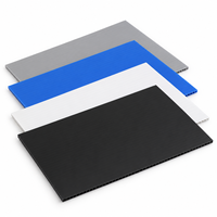 Feuille de plastique ondulé PP 4x8 pieds ou taille personnalisée, traitée Corona des deux côtés pour l'impression de panneaux et la fabrication d'affichages