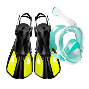 Çin fabrika tedarik çocuklar dalış ekipmanları genç dalgıçlar için dalış maskesi ve yüzgeçleri Set yüksek kalite dalış maskesi s içerir - Product Image 5