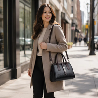 Sac à main de luxe pour femme, mode 3 en 1, sacs à bandoulière décontractés pour femme, sac fourre-tout imperméable pour femme 	 Sacs à main pour femmes