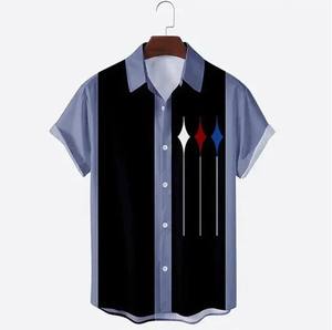 2025 été 3d hommes T-shirt impression numérique Interracial <span class=keywords><strong>Avatar</strong></span> hommes décontracté chemise à manches - Product Image 6