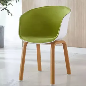 Modern Upholstered Dining <b>Chair</b> Featuring <b>Metal</b> Legs Modern Upholstered Dining <b>Chair</b> Featuring <b>Metal</b> Legs - Product Image 4