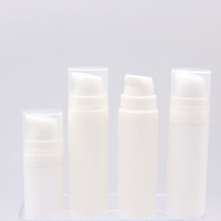 Contenant cosmétique en plastique PP vide sans air, écologique, 7 pièces, bouteille avec pompe, pour lotion de sérum, 15ml, 30ml ou 50ml