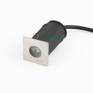 Luces de calle LED cuadradas de 3W, cambio multicolor RGBWAUVO con Tuya Zigbee Wifi y DMX512 IP67 para paisajismo en el exterior - Product Image 5
