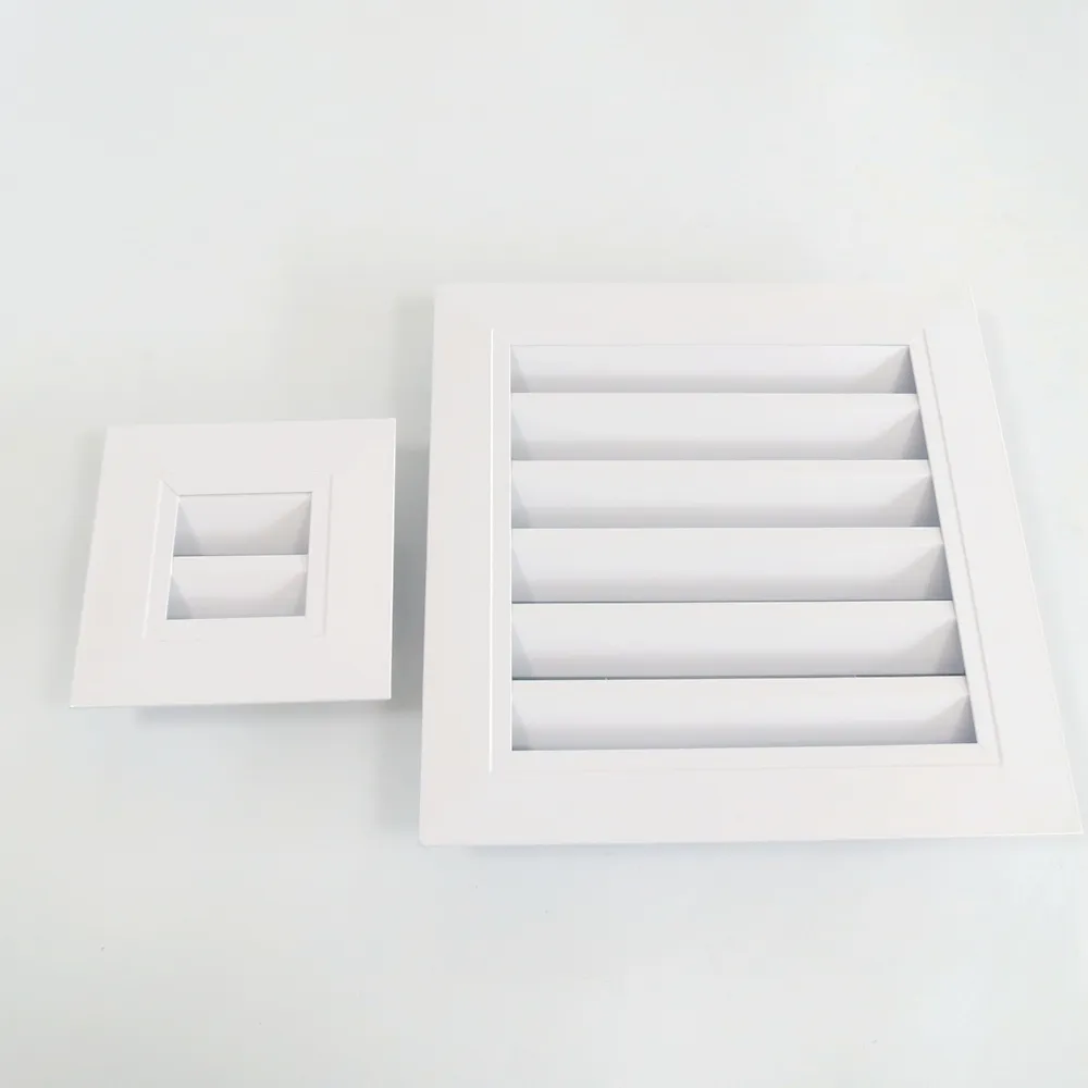 Light weight Non-Standard Air Vent Grille on Ceiling and Wall  Flat Wall Return Air Grille  Louvered Vent Custom Fabrication