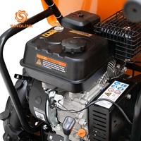 Sinolink Wheel Dumper 9HP 270cc Moteur à essence Haute efficacité Pneus à profondeur de bande de roulement élevée Déchargement mécanique Capacité de charge de 500 kg