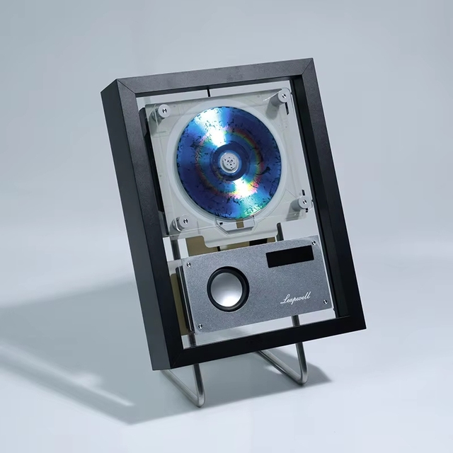 Home Decor Hi-Fi Picture Frame CD Player Music Album Dual-BT Desktop Wall-Mounted