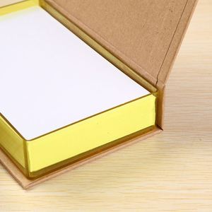 Bloc de Notas Adhesivas Ys265 en Promoción, Notas Adhesivas Rectangulares de Papel Kraft, Caja de Notas Adhesivas con Logotipo Personalizado - Product Image 3