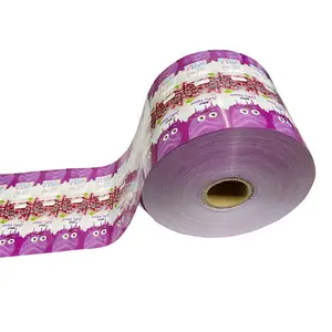 Customized Printing Plastic Laminated Roll Film For Fruit Jelly