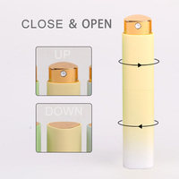 Flacon pulvérisateur atomiseur 10 ml, boîtes personnalisées, mini flacon pulvérisateur torsadé, pompe pulvérisatrice, format voyage, emballage cosmétique