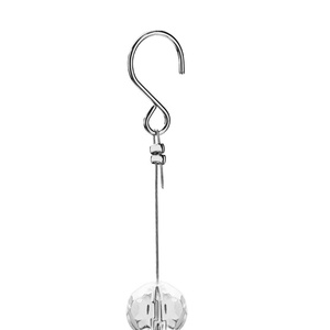 YOPIN-5148 2025 caldo popolare tenda di cristallo <span class=keywords><strong>con</strong></span> rosa artificiale capolino per matrimonio appeso decorazione del soffitto - Product Image 4