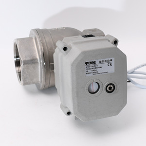 Vanne électrique en acier inoxydable DN50, vanne de contrôle de l'eau AC 220V, contrôle de débit industriel - Product Image 2