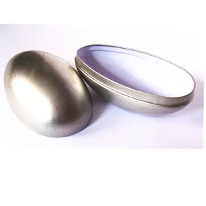 Promotional Premium Custom Wholesales egg shape tin can metal gift tin box