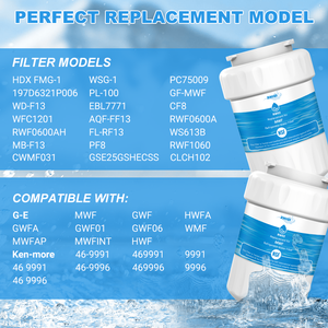 Repuesto de Filtro de Agua NSF MWF para Refrigerador G E <span class=keywords><strong>SmartWater</strong></span> MWFP MWFA GWF HDX FMG-1 WFC1201 RWF1060 Kenmore 9991 - Product Image 6
