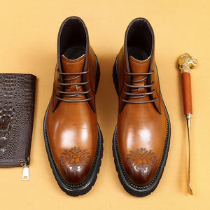 Chaussures habillées formelles pour hommes, de haute qualité, confortables et élégantes, faites à la main, sur mesure, rehaussantes, disponibles pour l'automne - Product Image 6