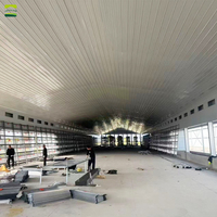Bâtiment avicole préfabriqué en acier de grande capacité pour poulets de chair et poules pondeuses