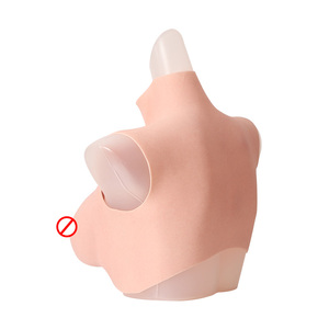 Prothèses mammaires en silicone réalistes et douces pour femmes, travestis, drag queens, rehausseurs de poitrine naturels, usine OEM - Product Image 5