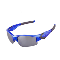 Lunettes de soleil polarisées UV400 confortables à demi-monture TR 90 pour la course, l'escalade et le cyclisme