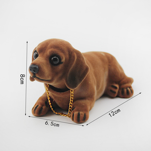 2026 Jouets chiens à tête oscillante, figurines de chiots mignonnes, décorations de <span class=keywords><strong>voiture</strong></span>, décorations intérieures pour <span class=keywords><strong>la</strong></span> maison et <span class=keywords><strong>la</strong></span> <span class=keywords><strong>voiture</strong></span>, jouets pour tableau de bord de <span class=keywords><strong>voiture</strong></span> - Product Image 4