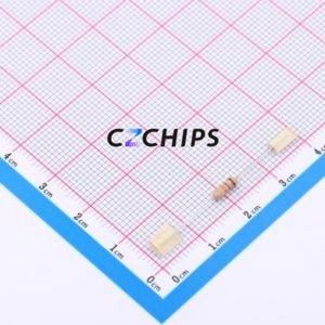 ตัวต้านทานแบบ Through-Hole (THT) รุ่น CR1/4W-12K 5%-ST26 ขนาด D2.7xL6.2 มม. ฟิล์มคาร์บอน 12kOhm 5% 250V - Product Image 1