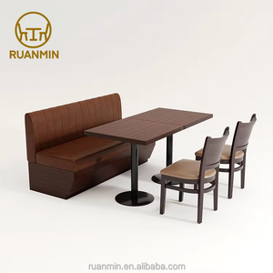 Sillas de <span class=keywords><strong>restaurante</strong></span> sencillas, juego de <span class=keywords><strong>restaurante</strong></span> occidental comercial clásico, mesa de comedor y silla de madera maciza, muebles de <span class=keywords><strong>restaurante</strong></span> de café - Product Image 1