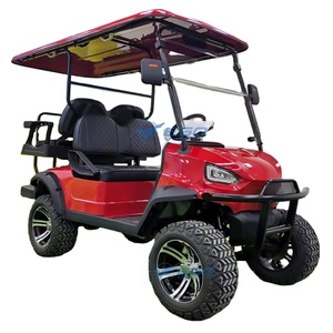 Voiturette de golf de qualité supérieure 2/4/6/8 places, batterie lithium 72V, électrique, rehaussée, tout-terrain, pour club, chasse, scooter de golf, buggy de golf - Product Image 3