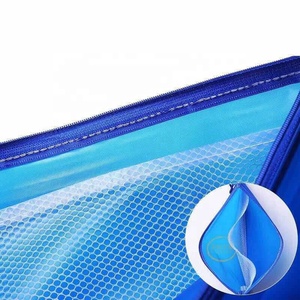 GOWELL Busta Portadocumenti in PVC a Rete con Cerniera, Formato A4, Personalizzabile con Logo Stampato - Product Image 6