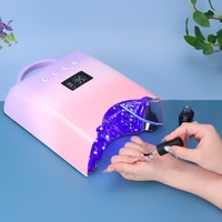 NOUVEAU Kit Portable Personnalisable : Ponceuse à Ongles et Lampe UV LED Rechargeable Sans Fil pour Manucure
