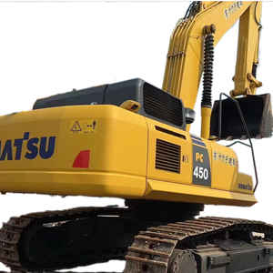 รถขุดไฮดรอลิก Komatsu PC450 ผลิตในญี่ปุ่น ลดราคาพิเศษ รถขุดตีนตะขาบมือสอง 45 ตัน สำหรับงานหนัก พร้อมบุ้งกี๋ - Product Image 1