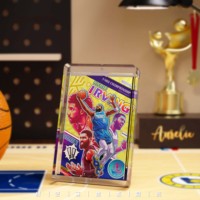 Support acrylique Anime boîte aveugle bloc de cristal 3D papier Art artisanat acrylique affichage Anime cristal briques Sport étoile carte brique