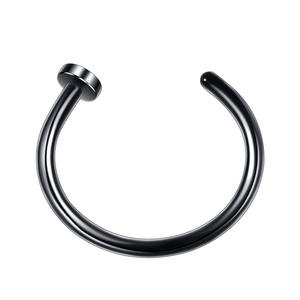 Piercing pour le nez en acier inoxydable 316L, 1 pièce, anneau pour le Septum, Piercing circulaire, Cartilage, <span class=keywords><strong>Tragus</strong></span>, corps, bijoux - Product Image 6