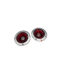 Haut-parleur à pavillon piézoélectrique à haute fréquence avec diaphragme en titane, bobine mobile, moteur en néodyme, 80W, 7 lumières colorées
