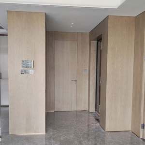 Portes intérieures en bois au design minimaliste moderne personnalisées pour la chambre à coucher, la salle de bain, les meubles, personnalisation de la résistance par le fabricant - Product Image 4