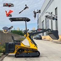 Mini-Raupenlader mit Ausgleichsarm |    EPA- und Euro-5-Motor |   Kompatibel mit mehreren Aufsätzen
