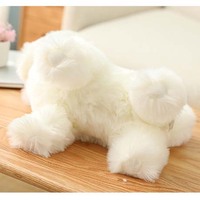 Vente en gros d'usine : Jouets en peluche simulation ours et chien, doux et câlins pour bébés, et jouets réconfortants en peluche pour bébés