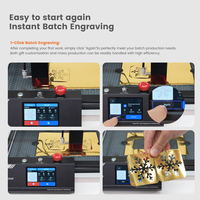 Algolaser DIY KIT MK2 Mini machine à graver et à découper au laser pour les petites entreprises Idées de démarrage à la maison