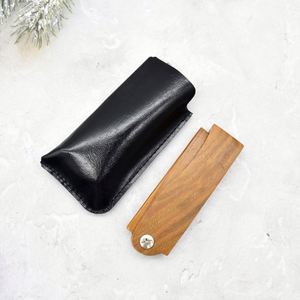 High Quality Green Sandalwood Folding Comb for <b>Creative</b> <b>Gift</b> - Product Image 1