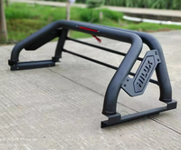 Arceau sport en acier inoxydable noir pour micros Hilux Navara Dmax Ute