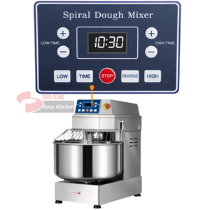 Équipement de boulangerie commercial de 8 kg, 10 kg, 12 kg, 15 kg, 20 kg, 25 kg, mélangeur alimentaire, mélangeur spiral, <span class=keywords><strong>machine</strong></span> à <span class=keywords><strong>pain</strong></span>, pétrin - Product Image 2