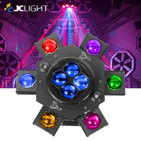 Éclairage de scène Dj populaire Led 6 têtes lumière Laser Dmx contrôle Six yeux d'abeille faisceau intelligent mobile avec Laser pour Bar Party Club