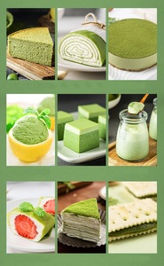 Poudre de thé vert matcha biologique 100% pur de qualité supérieure à base de plantes Chine Gansu Origine Anti-âge et avantages de la combustion des graisses - Product Image 4