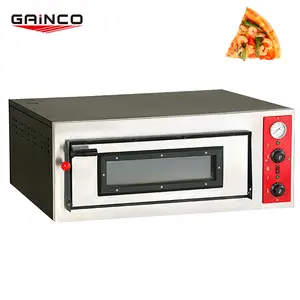 Restoran Oven Pizza Elektrik Kecil Portabel, Profesional Italia