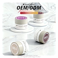 Gel à ongles YezeColour en pot, série de 300 couleurs, OEM ODM, étiquette privée, vente en gros pour les fournisseurs de salons de manucure