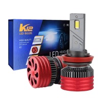 Phare LED automatique K12-MINI H1/H4/H7/H11 voiture étanche 9-30V phares LED
