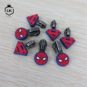 Lanke Silicone dây kéo kéo Logo mềm PVC cao su dây kéo Silicone dây kéo puller cao su cứng và dây nhựa dây kéo puller - Product Image 6