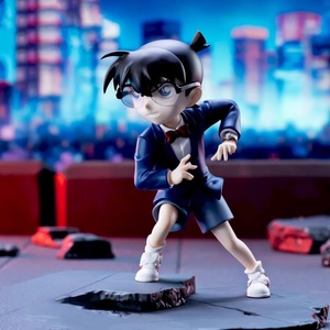 Lot 2 Figurines Detective Conan Et Mouri Kogorou - PVC 11 Et 15 Cm - Anime