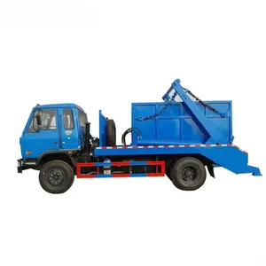 Caminhão de lixo com braço oscilante para transporte de areia e pedra, carroceria, caminhão de lixo para venda