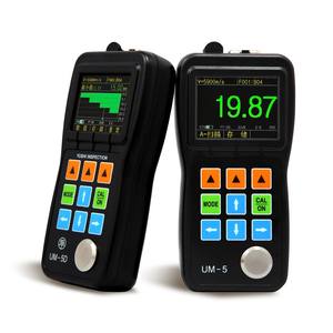 UM-5DL最高の色Bスキャン超音波厚さゲージアルミニウム/金属材料電池駆動の5mm凸半径測定用 - Product Image 4